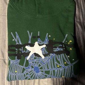 Green Graphic Hoodie